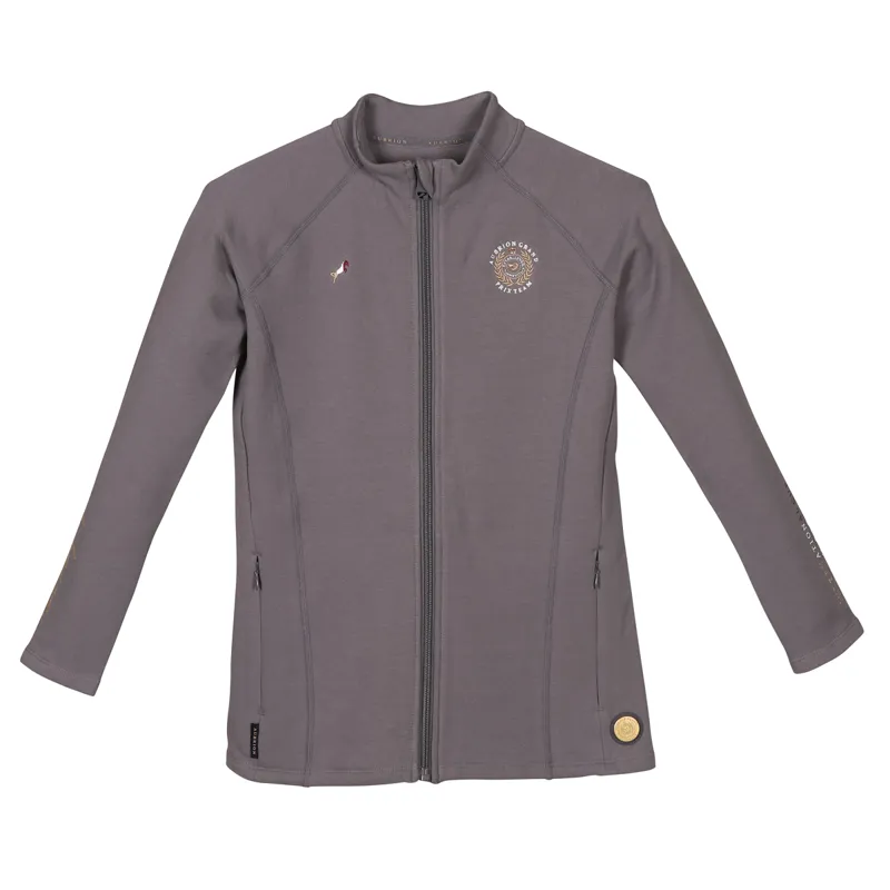 Aubrion Young Rider Team Midlayer - Grey